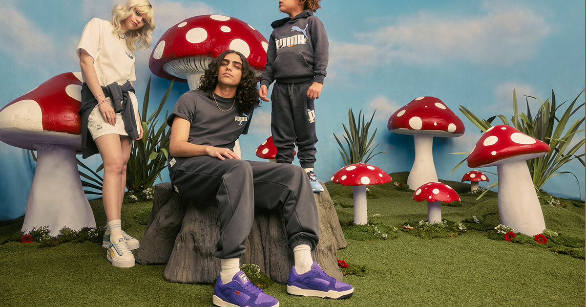 PUMA und The Smurfs präsentieren bezaubernde Streetwear-Kollektion